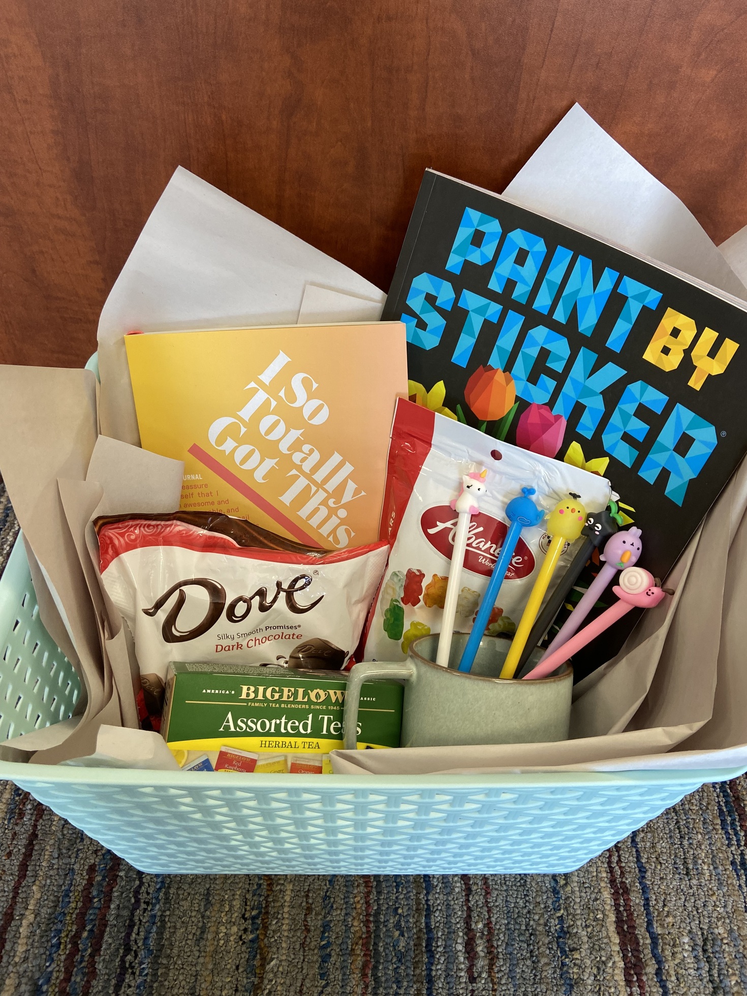 Mental Health Basket Employee Giving Campaign Auction